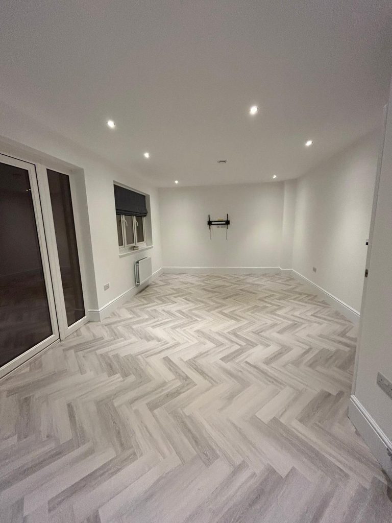 Amtico Spacia Herringbone Installation – Private Residence, Witham